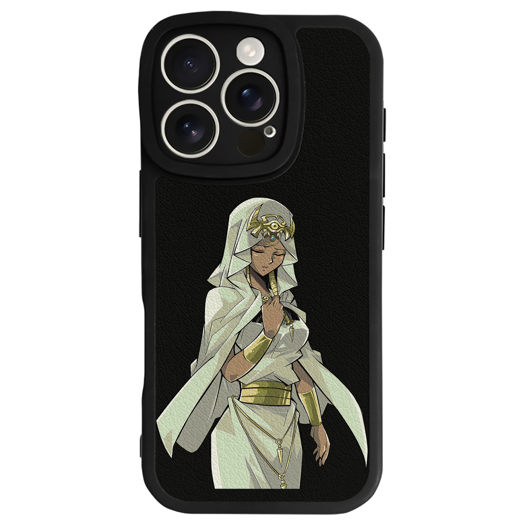 遊☆戯☆王 Yu-Gi-Oh! 【iPhone 16シリーズ対応】シリコンスマホケース（レザー調） 材質：シリコン